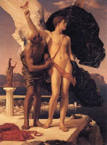 Lord Frederic Leighton Daedalus and Icarus